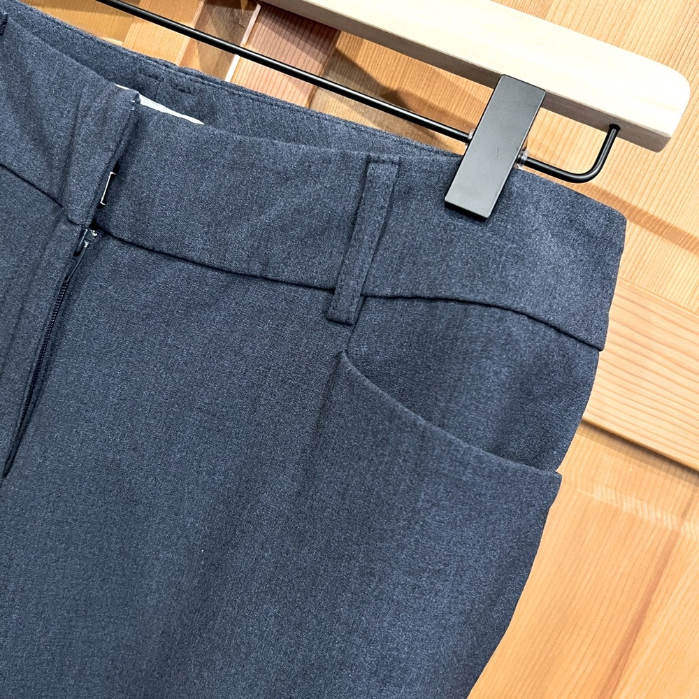 Heather Blue New York & Company Dress Pants, 2 Tall